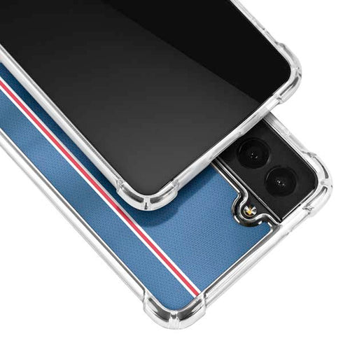 NBA Philadelphia 76ers Jersey Galaxy S21 FE Clear Case